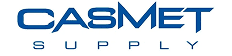 Casmet Supply logo in blue text.